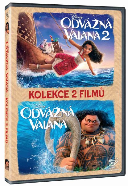 detail Odvážná Vaiana kolekce 1+2 - 2DVD