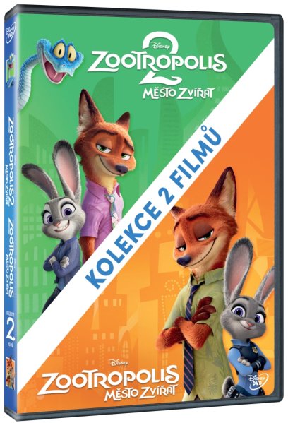detail Zootropolis: Město zvířat 1+2 kolekce - 2DVD
