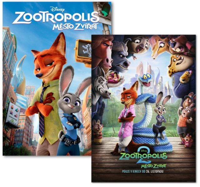 detail Zootropolis: Město zvířat 1+2 kolekce - 2DVD