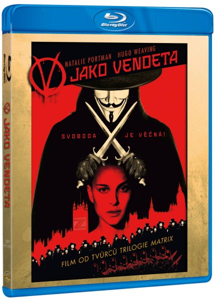 detail V jako Vendeta - Blu-ray