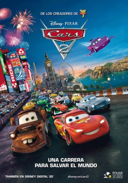 detail Auta 2 - Blu-ray 3D + 2D (2BD)