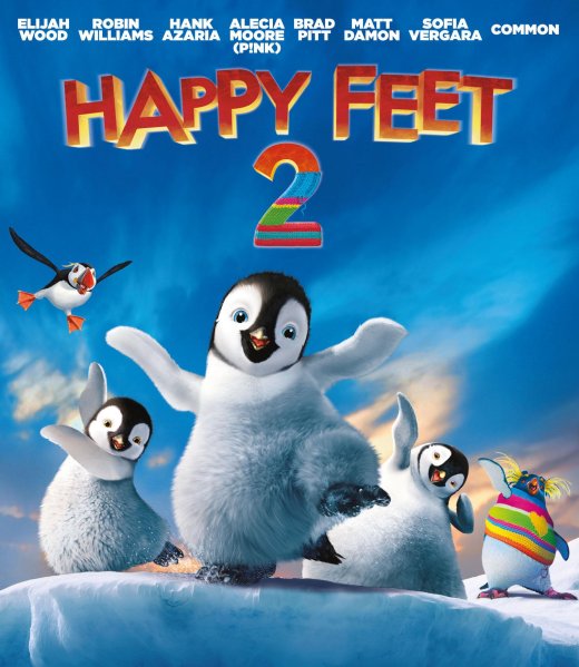 detail Happy Feet 2 - Blu-ray