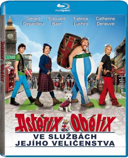 detail Asterix a Obelix ve službách Jejího Veličenstva - Blu-ray 3D + 2D