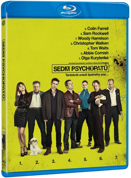detail Sedm psychopatů - Blu-ray