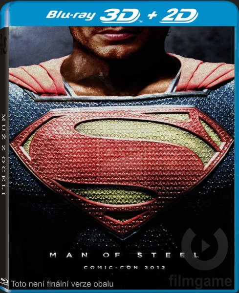 detail MUŽ Z OCELI - Blu-ray 3D + 2D
