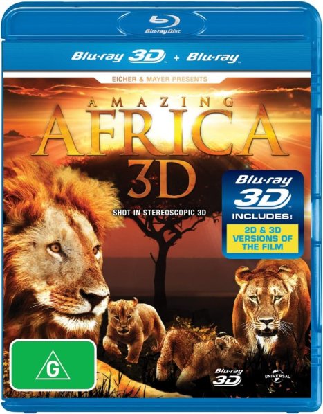 detail Úžasná Afrika - Blu-ray 3D + 2D
