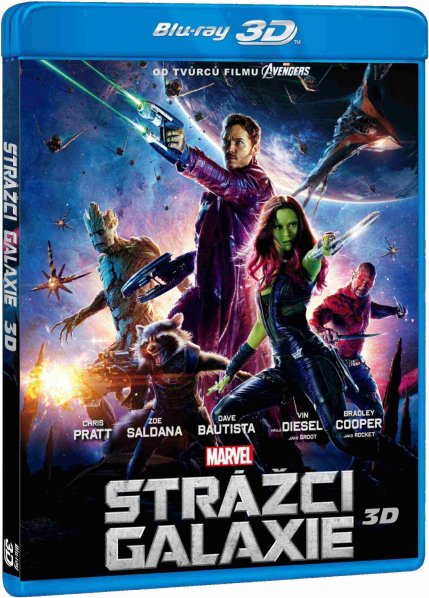 detail Strážci Galaxie - Blu-ray 3D + 2D