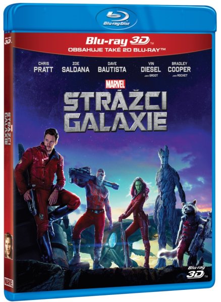 detail Strážci Galaxie - Blu-ray 3D + 2D