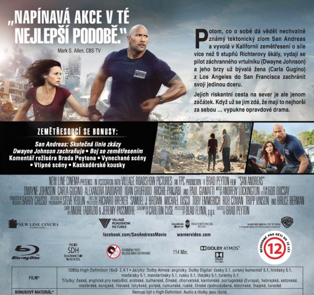 detail San Andreas - Blu-ray