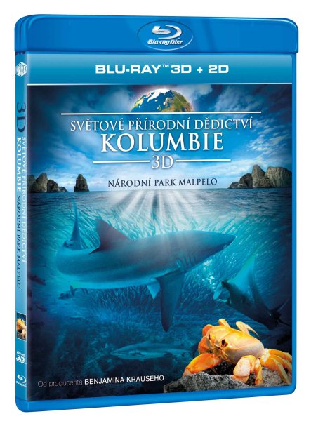 detail Světové přírodní dědictví: Kolumbie - Národní park Malpelo - Blu-ray 3D