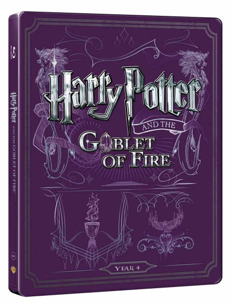 detail HARRY POTTER A OHNIVÝ POHÁR - Blu-ray + DVD - STEELBOOK