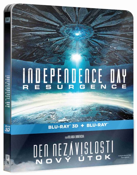 detail Den nezávislosti: Nový útok (2 BD) - Blu-ray 3D + 2D Steelbook