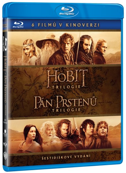 detail Středozemě kolekce kinoverze - Blu-ray 6BD