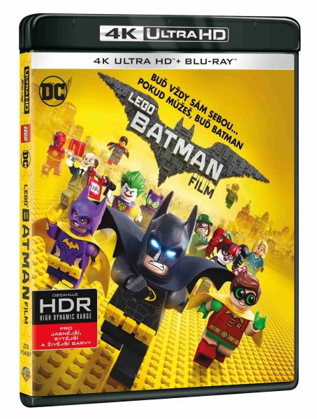 detail LEGO Batman film - 4K Ultra HD Blu-ray + Blu-ray 2BD