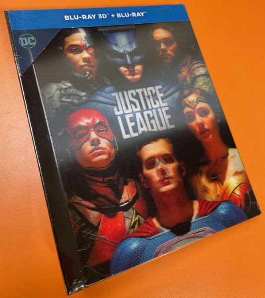 detail Liga spravedlnosti - Blu-ray 3D + 2D Digibook lenticular (2BD)