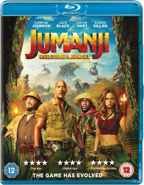 detail Jumanji: Vítejte v džungli! - Blu-ray (SK obal)
