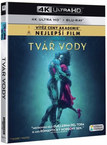 detail Tvář vody - 4K Ultra HD Blu-ray + Blu-ray 2BD