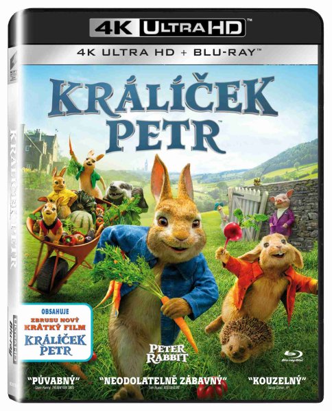 detail Králíček Petr - 4K Ultra HD Blu-ray + Blu-ray (2BD)