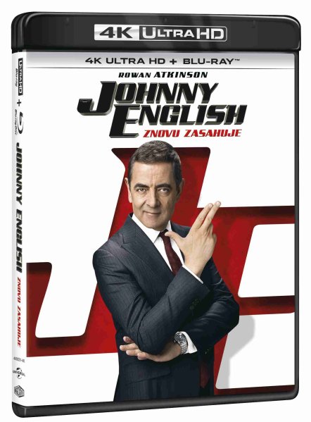 detail Johnny English znovu zasahuje - 4K Ultra HD Blu-ray + Blu-ray 2BD