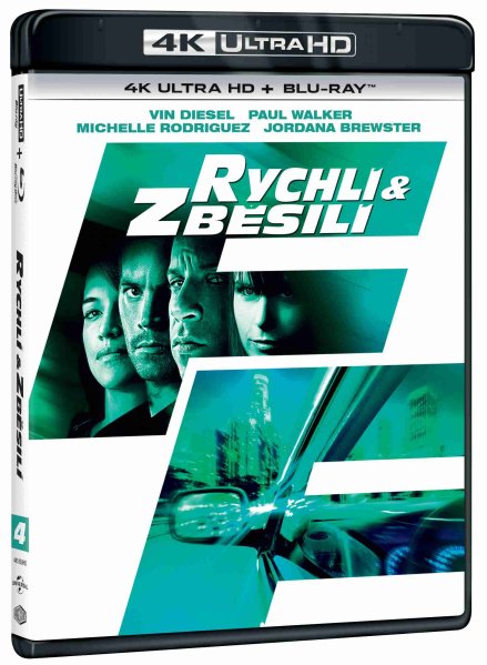 detail Rychle a zběsile 4 - 4K Ultra HD Blu-ray + Blu-ray 2BD (Rychlí a zběsilí)