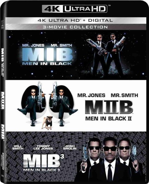 detail Muži v černém 1-3 kolekce - 4K Ultra HD Blu-ray (3BD)