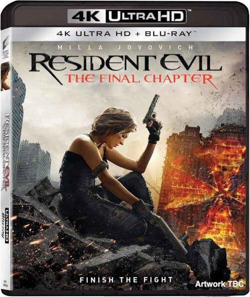 detail Resident Evil: Poslední kapitola - 4K Ultra HD Blu-ray