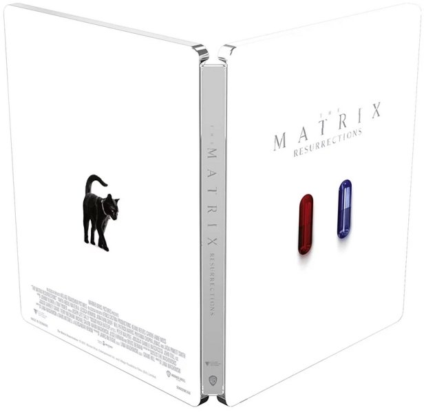 detail Matrix Resurrections - Blu-ray (s CZ) + 4K Ultra HD (bez CZ) Steelbook