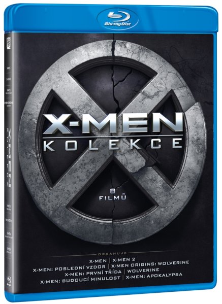 detail X-Men kolekce 8 filmů - Blu-ray 8BD