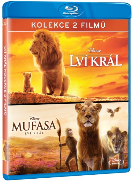 detail Lví král (2019) + Mufasa: Lví král kolekce 2 filmů - Blu-ray 2BD