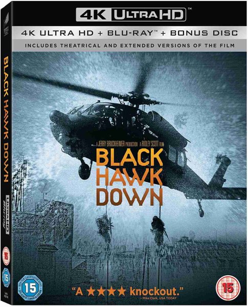 detail Černý jestřáb sestřelen - 4K UHD Blu-ray + BD (prodloužená a kinová verze)