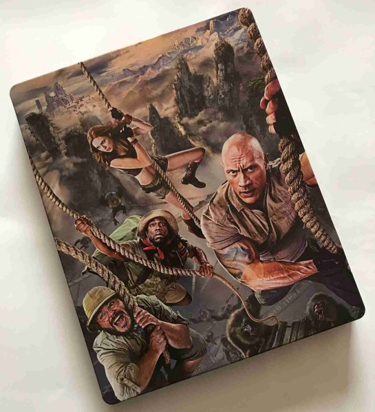 detail Jumanji: Další level (4K Ultra HD) - UHD Blu-ray + Blu-ray (2 BD) Steelbook