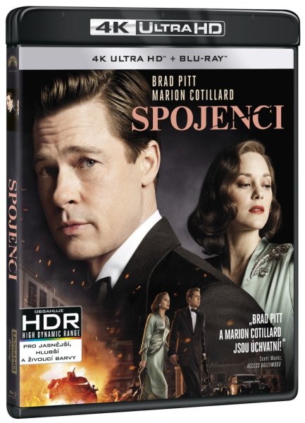 detail Spojenci - 4K Ultra HD Blu-ray + Blu-ray (2BD)