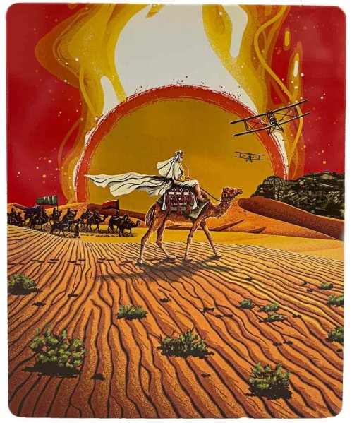 detail Lawrence z Arábie 60th Anniversary - 4K Ultra HD Blu-ray Steelbook