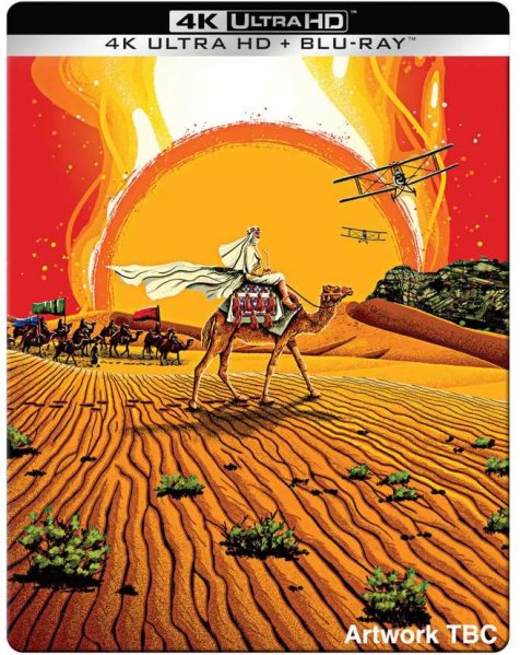 detail Lawrence z Arábie 60th Anniversary - 4K Ultra HD Blu-ray Steelbook