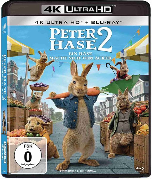 detail Králíček Petr bere do zaječích - 4K Ultra HD Blu-ray