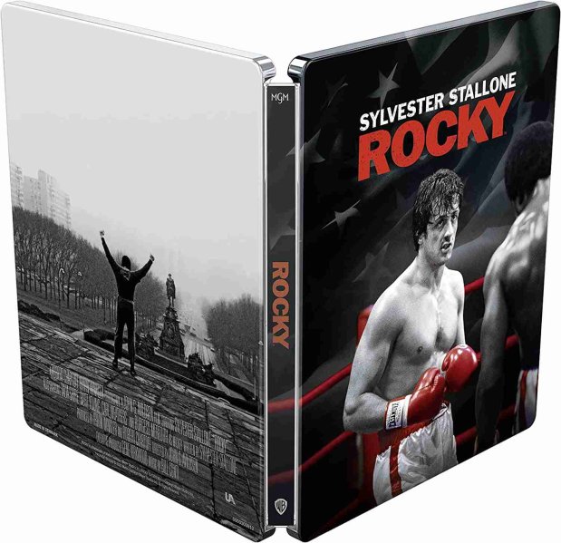 detail Rocky - 4K Ultra HD Blu-ray + Blu-ray Steelbook 2BD (bez CZ)
