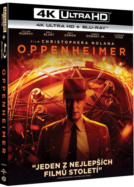 detail Oppenheimer - 4K UHD + BD + BD bonus disk (3BD) Sběratelská edice v rukávu