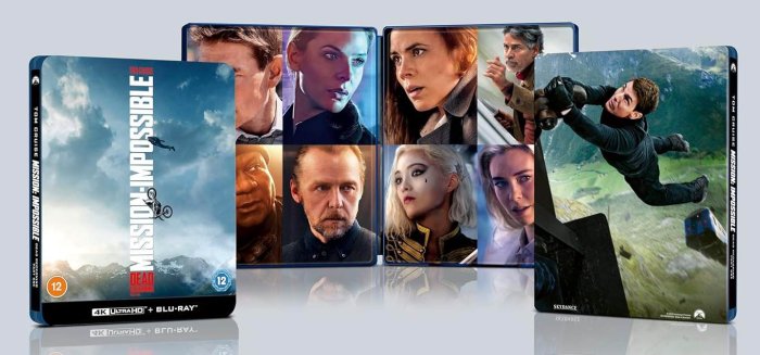 detail Mission: Impossible 7 Odplata První část - 4K+BD+BD bonus Steelbook Jump