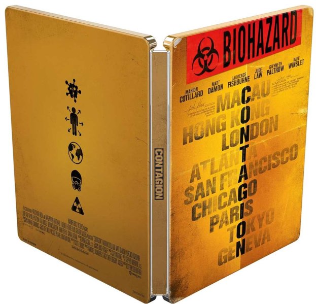 detail Nákaza - 4K Ultra HD Blu-ray + Blu-ray 2BD Steelbook
