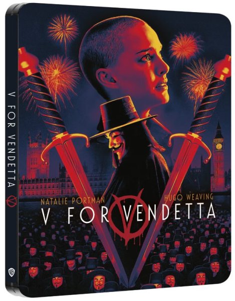 detail V jako Vendeta - 4K Ultra HD Blu-ray Steelbook