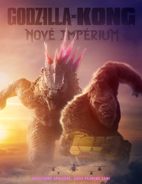 detail Godzilla x Kong: Nové impérium - 4K Ultra HD Blu-ray + Blu-ray Steelbook 2BD