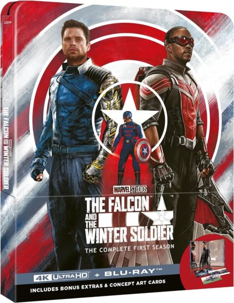 detail Falcon a Winter Soldier - 4K Ultra HD Blu-ray + Blu-ray Steelbook (bez CZ)