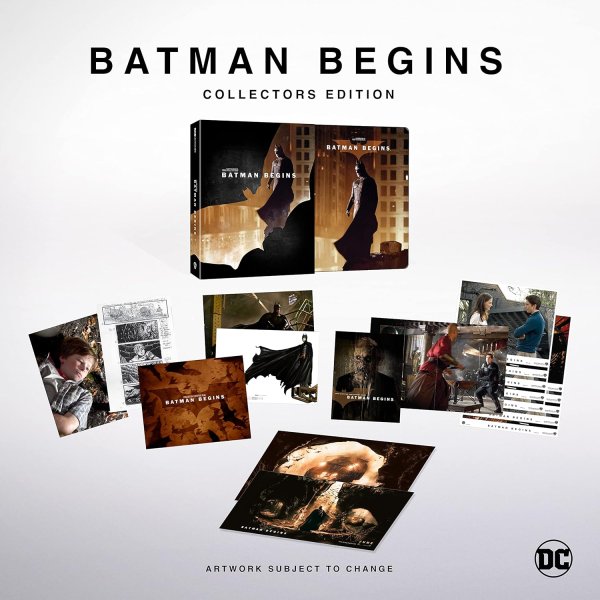 detail Batman začíná - 4K UHD Steelbook Ultimate Collectors Limited Edition