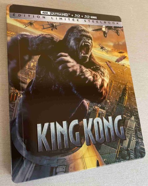 detail King Kong (2005) - 4K Ultra HD Blu-ray Steelbook