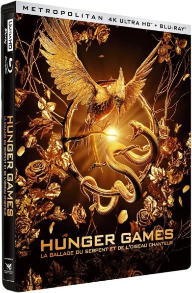 detail Hunger Games: Balada o ptácích a hadech - 4K UHD + BD Steelbook (bez CZ)
