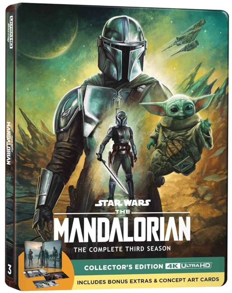 detail Mandalorian 3. série - 4K Ultra HD + Blu-ray Limited Edition Steelbook (bez CZ)