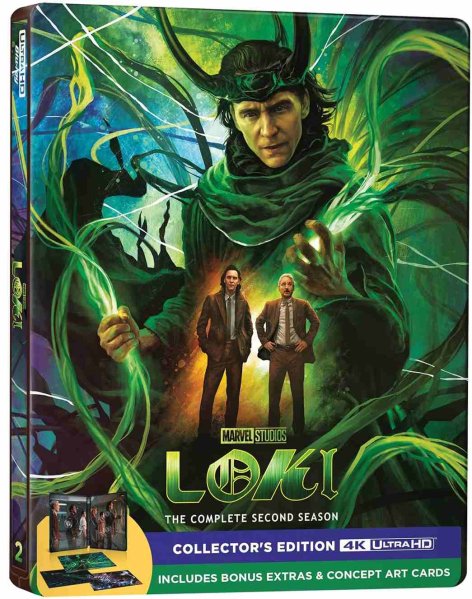 detail Loki 2. série - 4K Ultra HD Blu-ray + Blu-ray Limited Edition Steelbook (bez CZ)