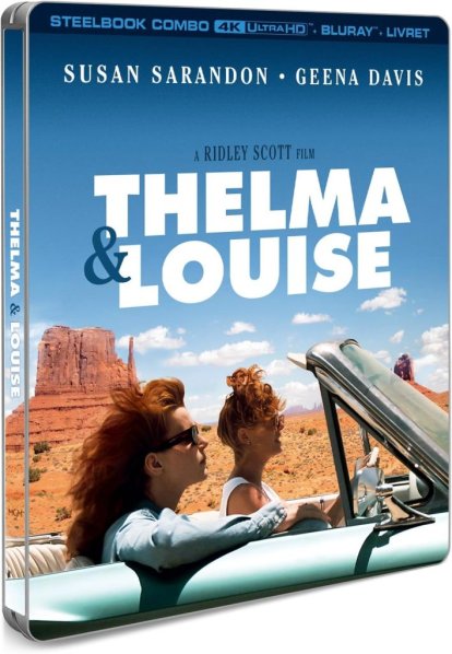 detail Thelma a Louise - 4K UHD + Blu-ray + Blu-ray bonus Steelbook (bez CZ)