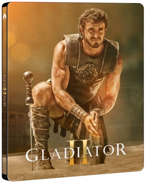 detail Gladiátor II - 4K Ultra HD BD + Blu-ray + BD bonus Steelbook Gold