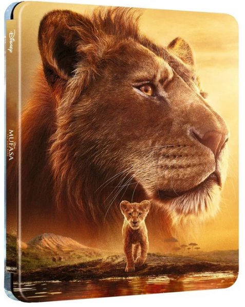 detail Mufasa: Lví král - Limitovaná sběratelská edice Steelbook 4K UHD + BD